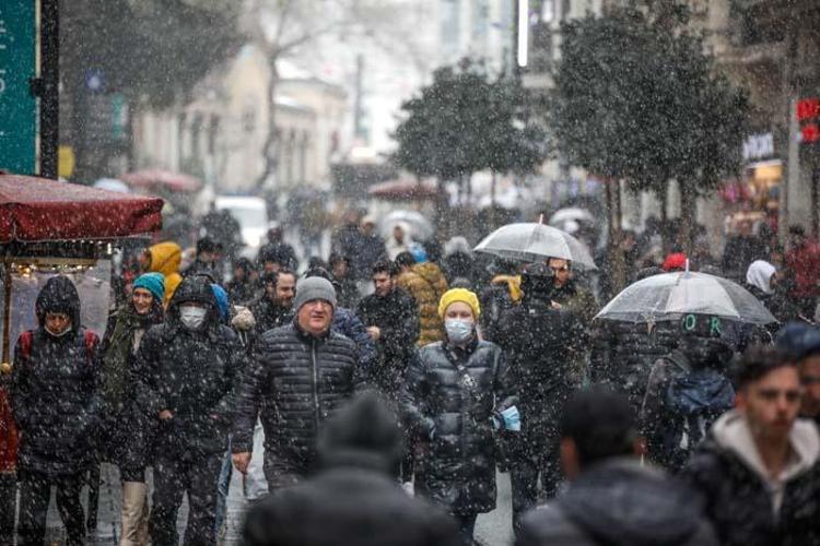 Kuvvetli kar yağışı yeniden başlıyor Günlerce sürecek, sert soğuklar geliyor Meteoroloji son dakika duyurdu...