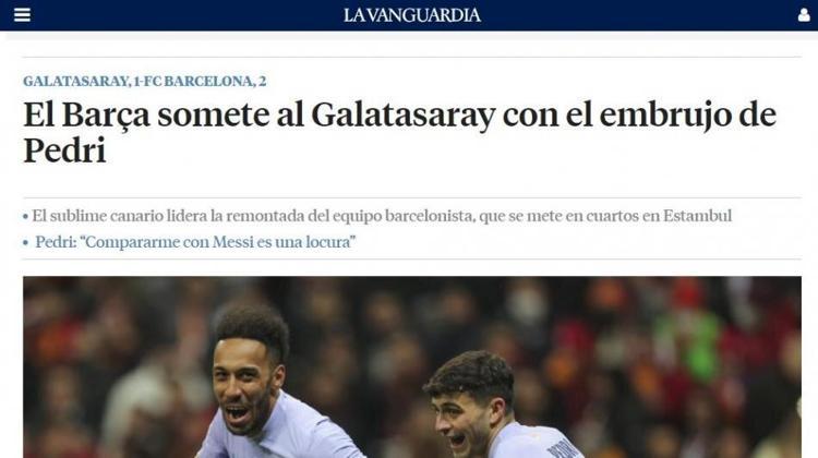 Marcao, Aubameyang, Pedri tamam ama Avrupa basını en fazla onu konuşuyor Cehennem...
