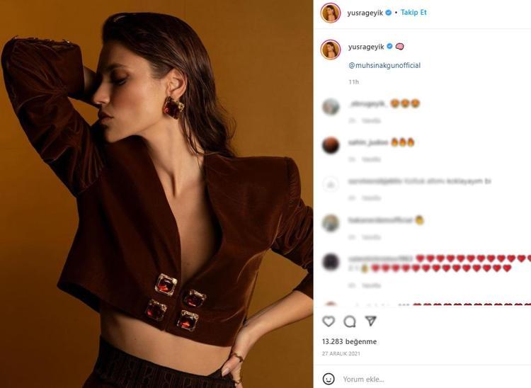 Yüsra Geyik, İzzet Yıldızhana sosyal medyadan atıfta bulundu