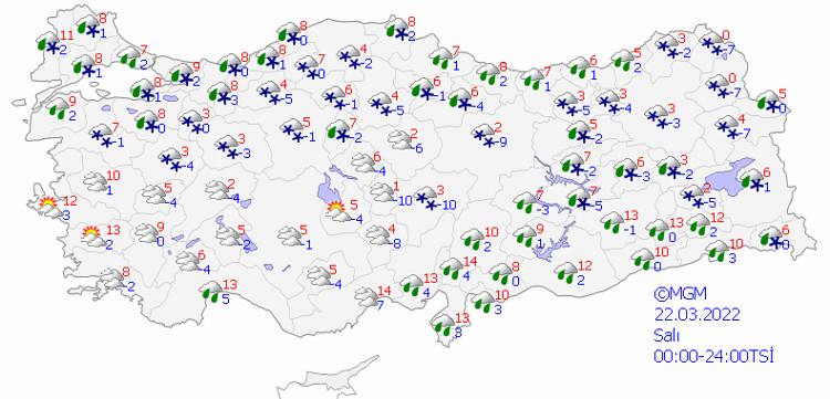 Çok kuvvetli kar fırtınası geliyor Meteorolojiden son dakika turuncu kodlu uyarı Sert soğuklar başlıyor: Dışarı çıkmayın