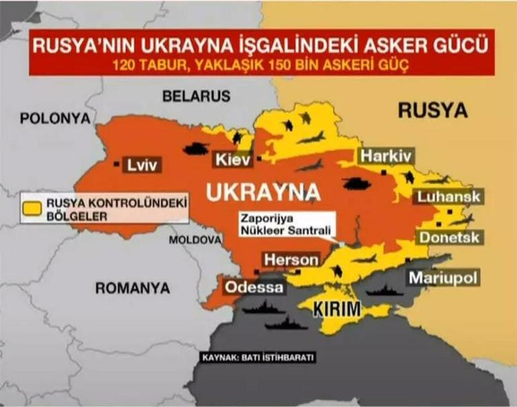 Ukrayna - Rusya savaşında son durum... Rusya: Operasyonun ilk aşamasının ana hedefleri tamamlandı