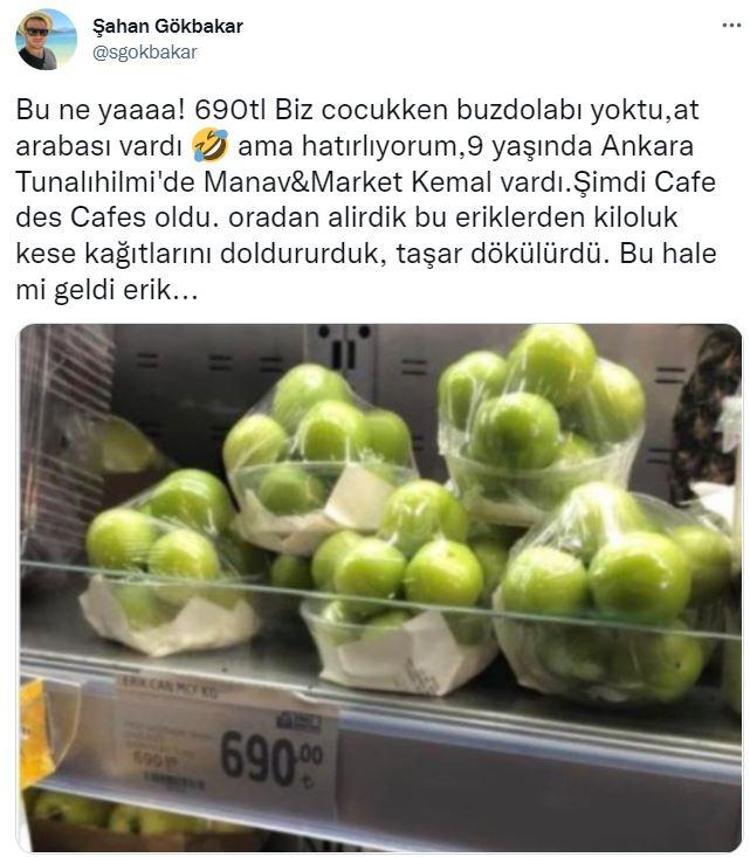 Şahan Gökbakarın erik isyanı Biz çocukken buzdolabı yoktu, at arabası vardı
