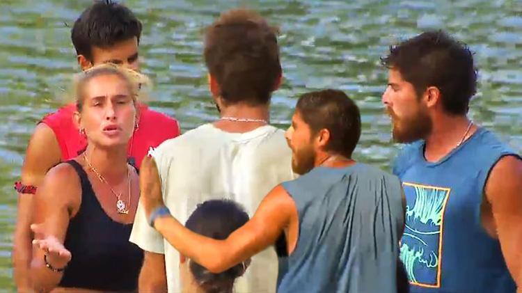 Survivorda Ogeday, Sema ve Anıl tartışması Çarpacağım bir tane göreceksin