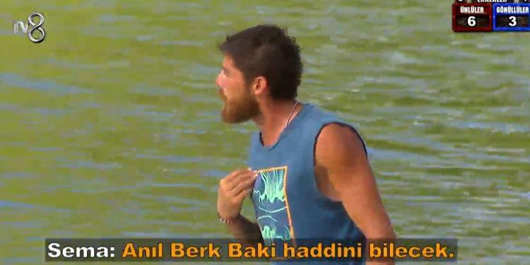 Survivorda Ogeday, Sema ve Anıl tartışması Çarpacağım bir tane göreceksin