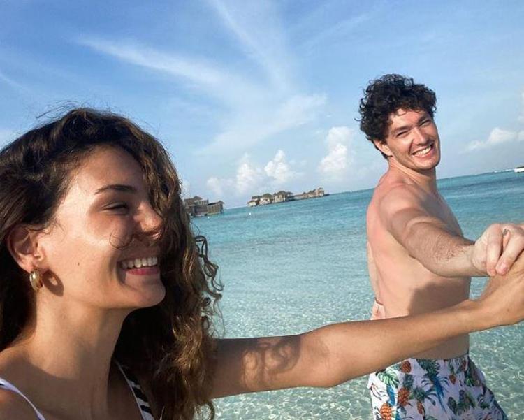 Ebru Şahin, sevgilisi Cedi Osmanın yeni yaşını kutladı: İyi ki güldün...