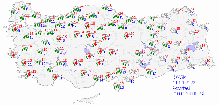 Kuvvetli kar yağışı tekrar başlıyor Kış geri döndü, Meteoroloji son dakika duyurdu Sıcaklık 10 derece düşecek, çok sayıda ilde...