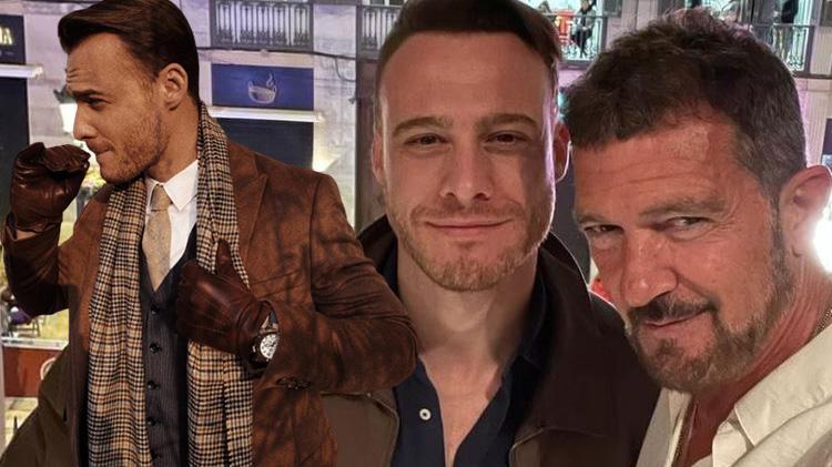Kerem Bürsin ve Antonio Banderas bir araya geldi Dikkat çeken yorum detayı...