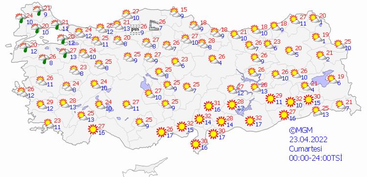 Hava tersine döndü, yanacağız Meteoroloji son dakika açıkladı 29 dereceye çıktı, İstanbul, İzmir ve Ankara dahil çok sayıda ilde...