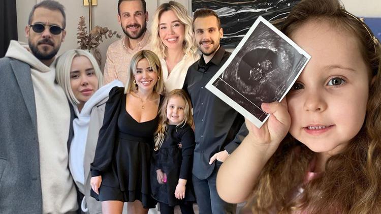 Seda-Ümit Erdim çifti ikinci bebeği bekliyor Cinsiyetini ve ismini kızları açıkladı