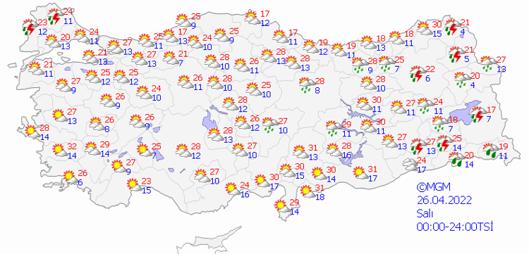 Meteorolojiden 20 il için son dakika uyarısı Kuvvetli yağış geliyor, hava tersine dönüyor Saat verildi ve...