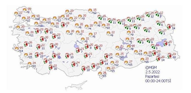 Meteorolojiden son dakika duyurdu Bayramda hava durumu değişiyor, kuvvetli olacak Yeniden başlıyor, İstanbul, Ankara ve İzmirde...