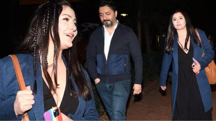 Deniz Çakır kameraları görünce panikle sevgilisinin elini bıraktı
