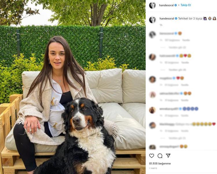 Hande Soraldan yeni hamilelik pozu Az kaldı
