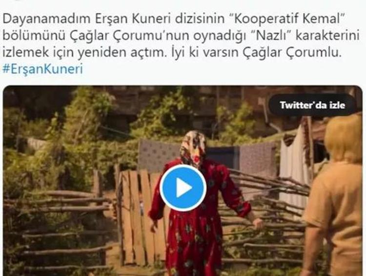 Erşan Kuneride Çağlar Çorumlunun rolü olay oldu Bu abladaki dişil enerji bende yok