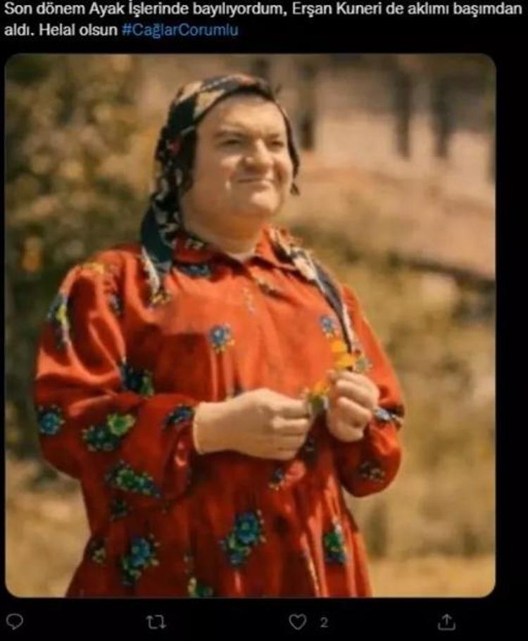 Erşan Kuneride Çağlar Çorumlunun rolü olay oldu Bu abladaki dişil enerji bende yok