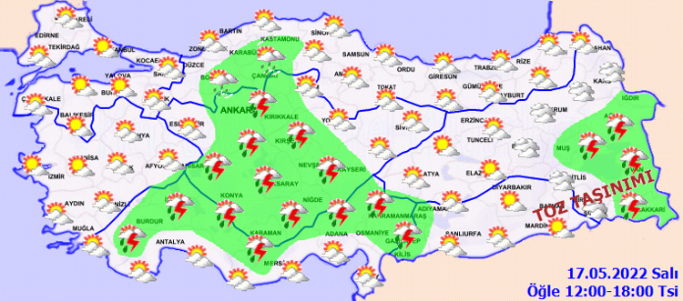 TOZ TAŞINIMI UYARISI: