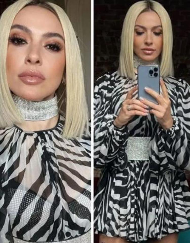 Hadisenin yeni imajı çok konuşuldu Hadise Kardashian