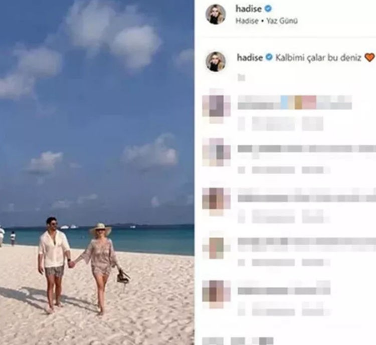 MALDİVLER TATİLİNDEN KARELERİ PAYLAŞTI