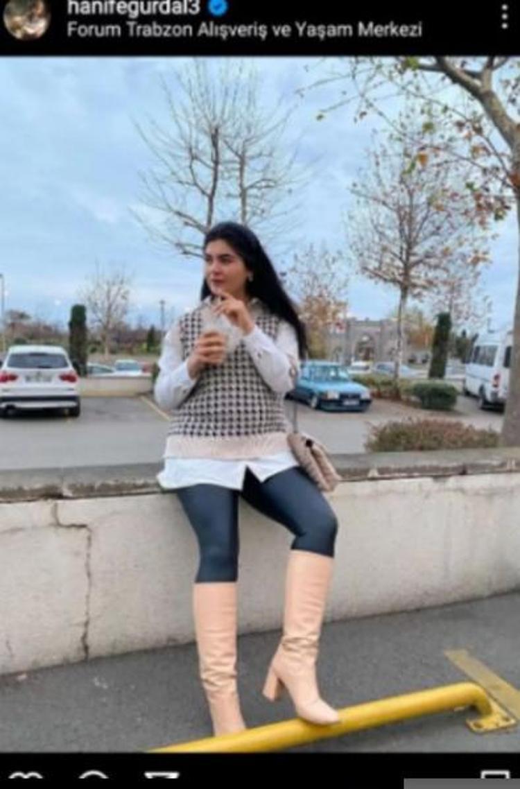 Fenomen gelin adayı Hanife Gürdaldan taytlı paylaşım
