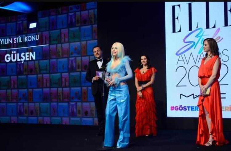 Ünlü isimler şıklık yarışına girdiler İşte ELLE Style Awards 2022nın ödülleri ve sahipleri...
