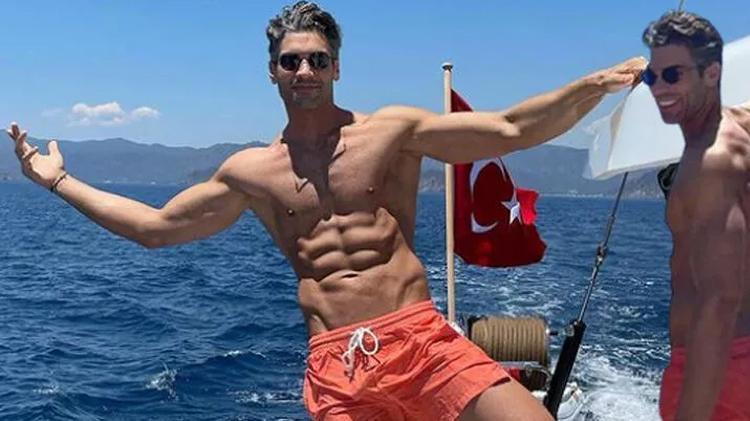 Şükrü Özyıldız kaslı halini paylaştı Ünlülerden beğeni ve yorum yağdı...