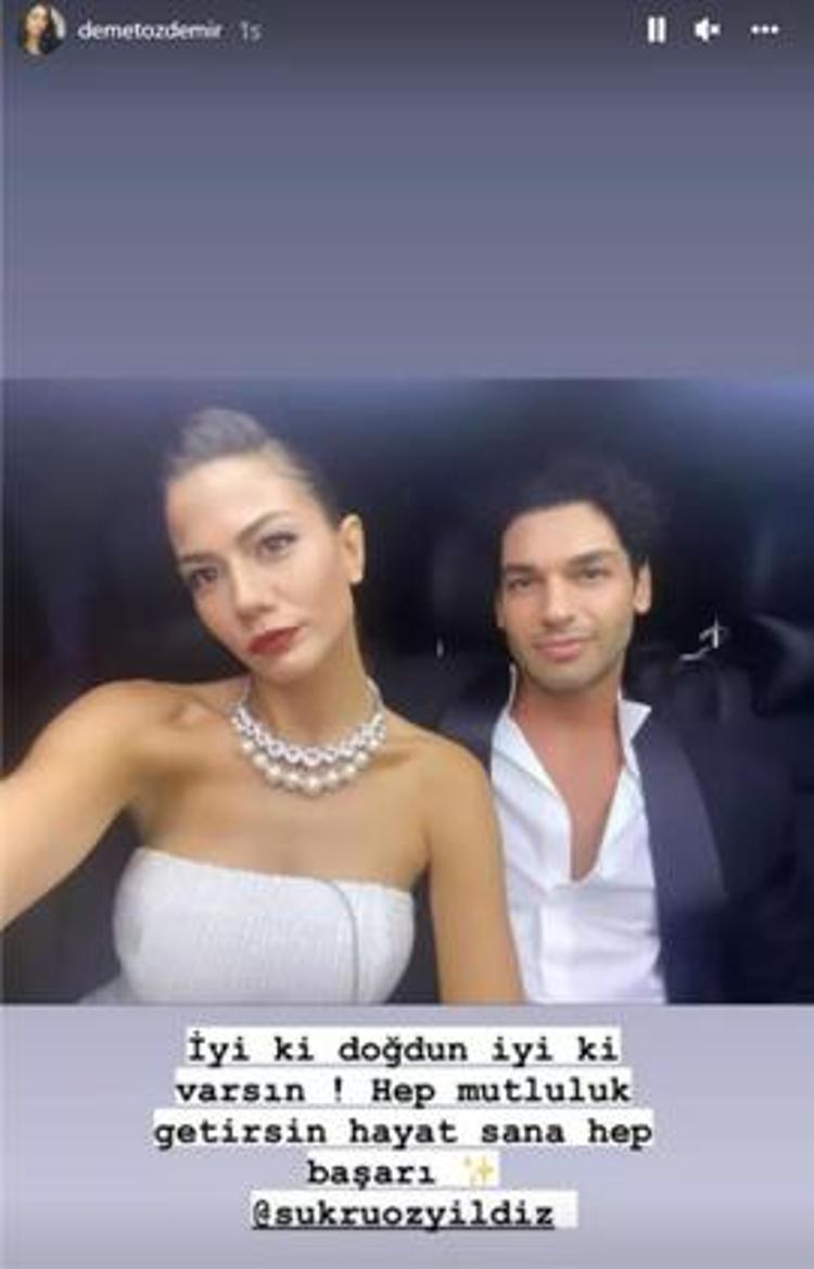 PARTNERİNİN DOĞUM GÜNÜNÜ KUTLADI