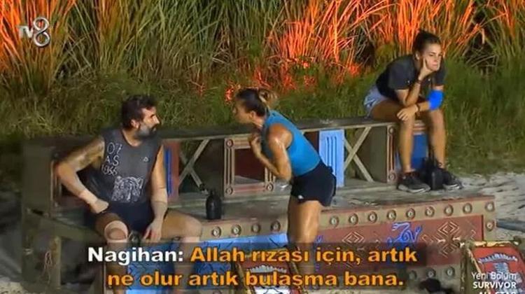 NAGİHAN-HİKMET ARASINDA GERGİN DAKİKALAR