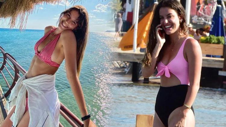 Deniz Çatalbaş, güzelliği ve fit haliyle dikkat çekti