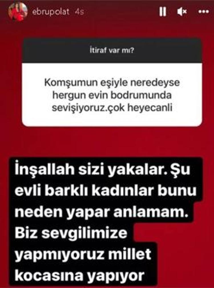 Ebru Polat itiraflar sonrası donup kaldı Komşumun eşiyle her gün..