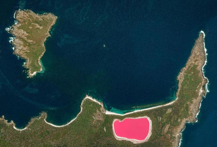 Hillier Gölü Batı Avustralya)