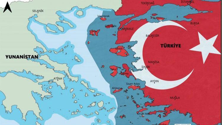 Yunanistanı çıldırtan harita ABDlilerden NATOya skandal Türkiye mektubu...