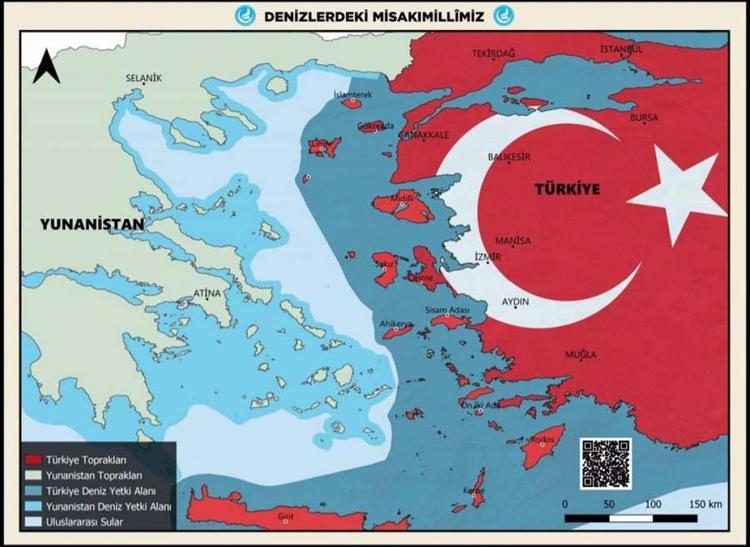 Yunanistanı çıldırtan harita ABDlilerden NATOya skandal Türkiye mektubu...