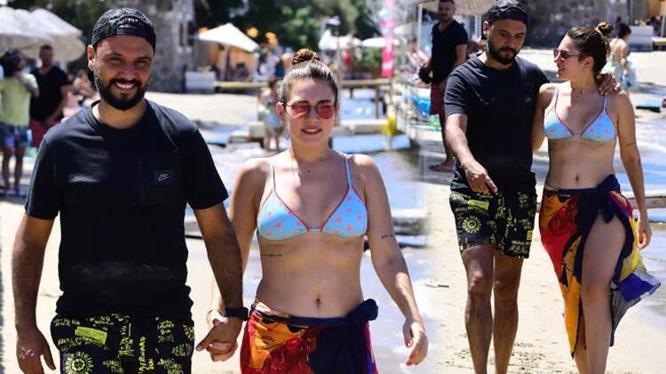 Alişan - Buse Varol çifti tatilde Renkli anları böyle görüntülendi