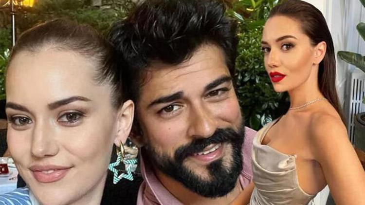 Burak Özçivitin 3.5 aylık hamile eşi Fahriye Evcen ve oğulları Karandan üzen haber