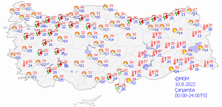 Şiddetli yağmur başlıyor, sarı kodlu uyarı ve saat verildi Günlerce sürecek, Meteoroloji son dakika açıkladı İstanbul, İzmir, Antalya dahil...