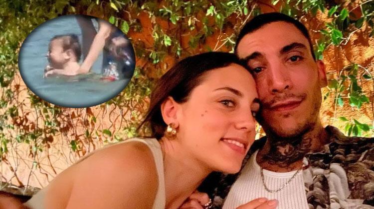 Can Bonomo ve Öykü Karayel, çocukları Roman ile oynamaya doyamadı