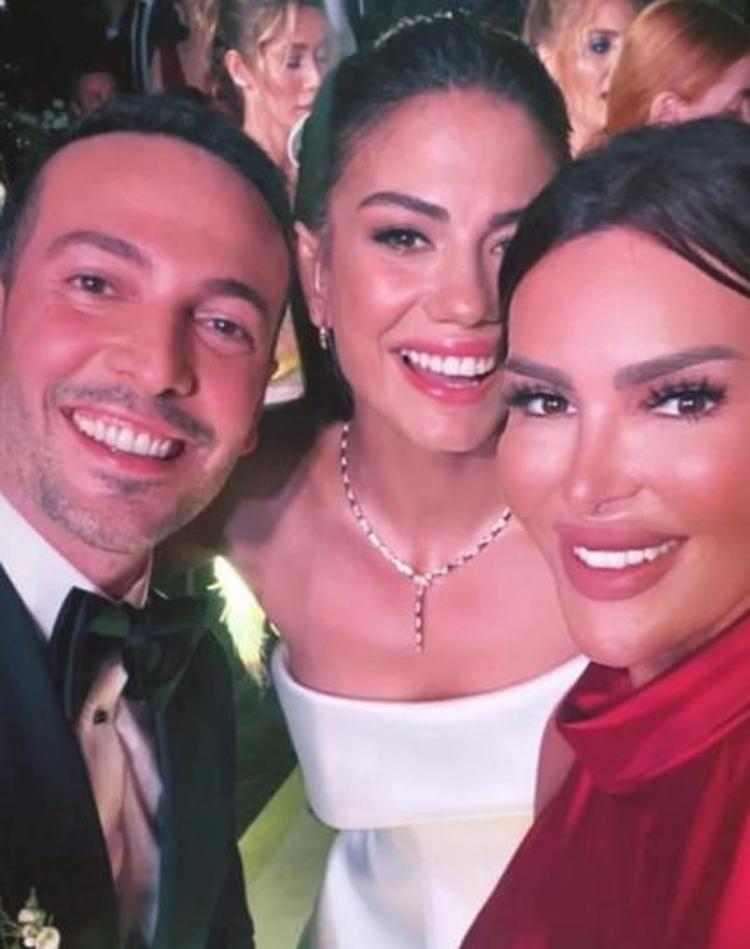 Demet Özdemir ile Oğuzhan Koç evlendi Özdemirin gelinlik modeli çok konuşuldu