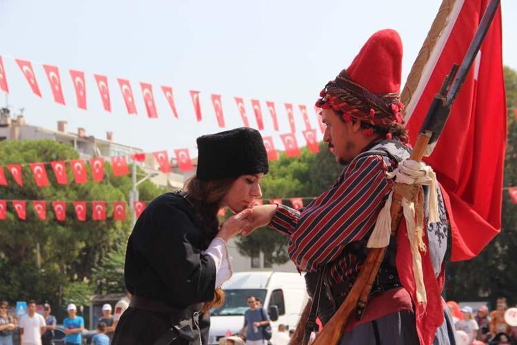 Kırkağaçtaki törenler