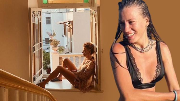 Serenay Sarıkaya denizde yeni pozlarını paylaştı, yorum yağdı