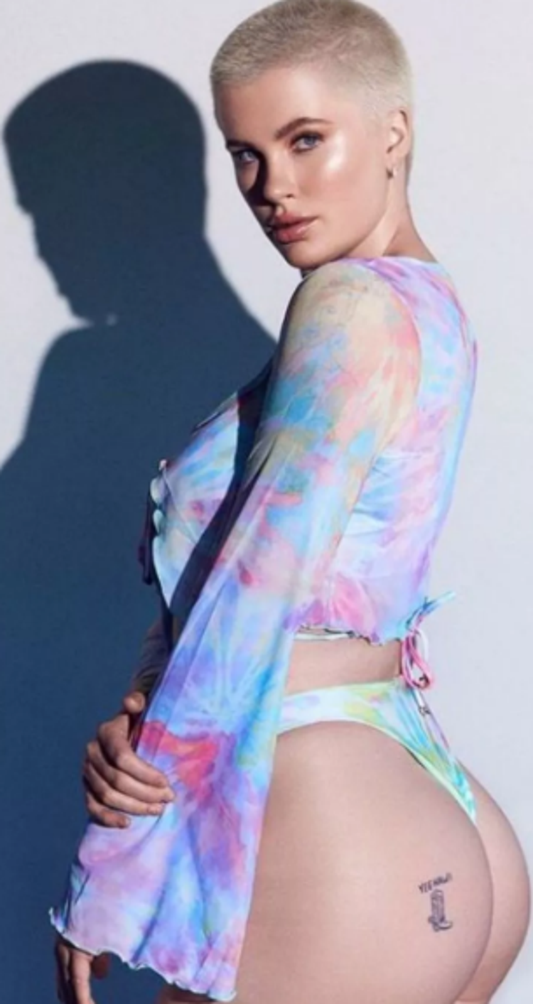 Ireland Baldwin yeni imajıyla gündeme gelmişti Bu sen değilsin gibi