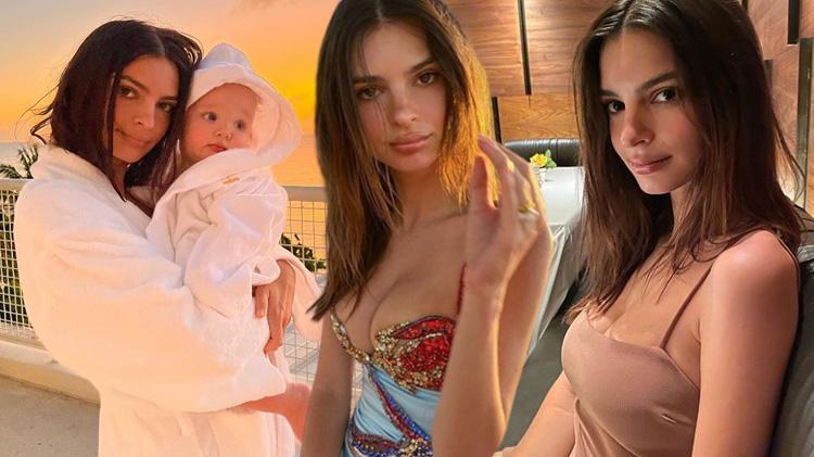 Emily Ratajkowskinin küvet pozları olay oldu Sosyal medya ikiye bölündü