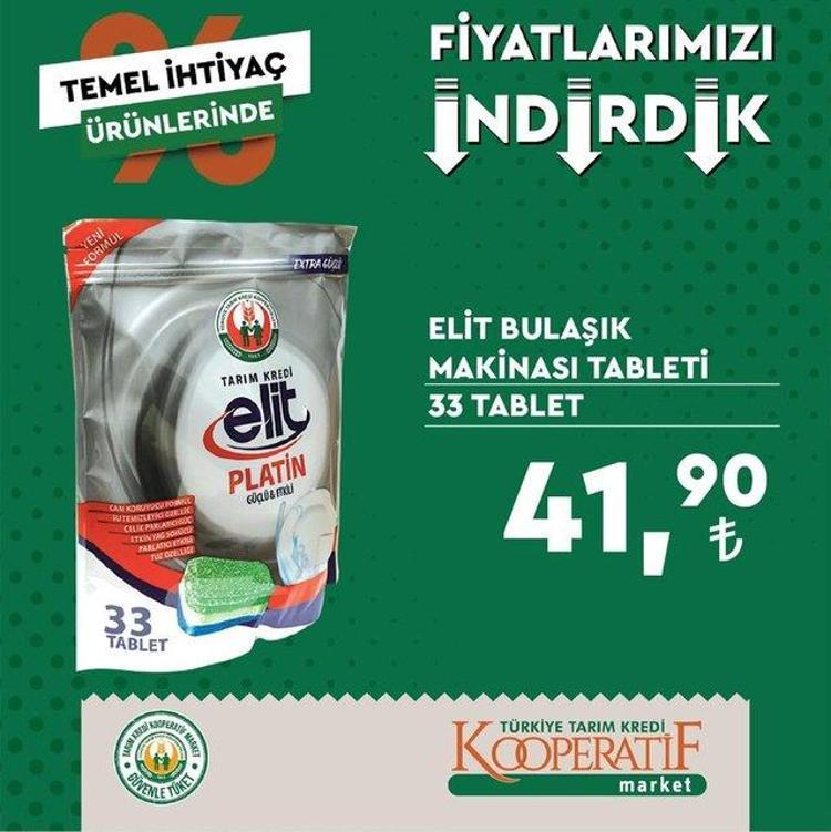 Market fiyatlarında büyük indirim Tek tek yeni fiyatları açıklandı