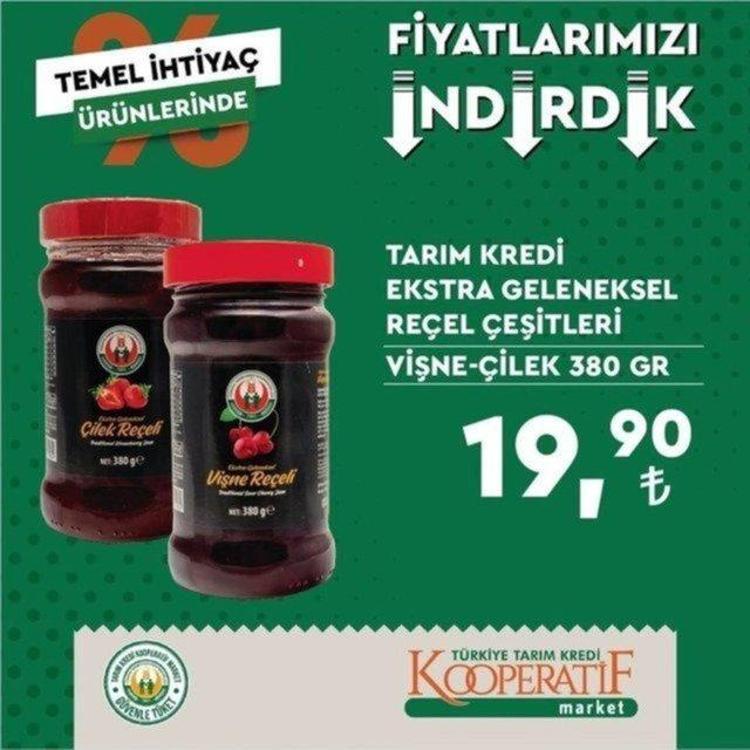 Market fiyatlarında büyük indirim Tek tek yeni fiyatları açıklandı