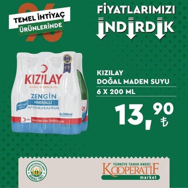 Market fiyatlarında büyük indirim Tek tek yeni fiyatları açıklandı