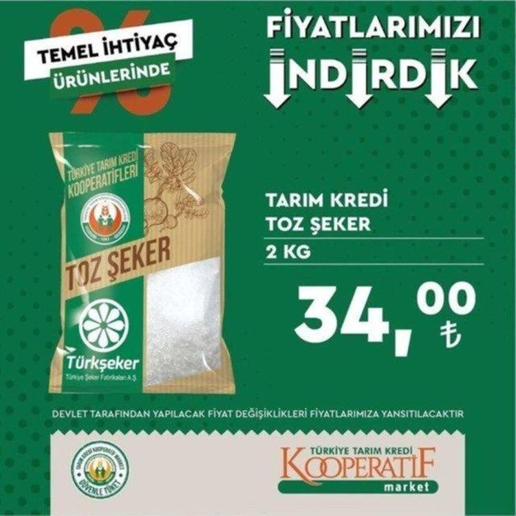 Market fiyatlarında büyük indirim Tek tek yeni fiyatları açıklandı