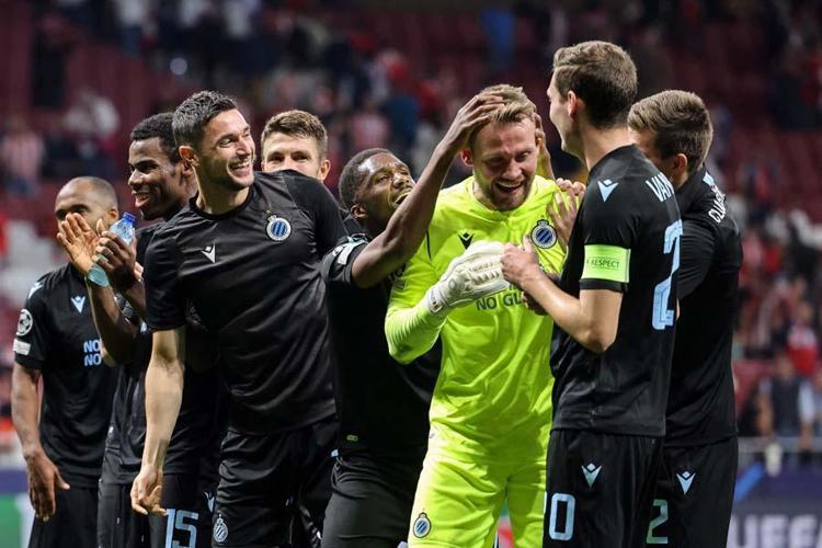UEFA Şampiyonlar Liginde tarihi gece Gruptan çıkmasına şans verilmeyen Club Bruggeden müthiş performans...