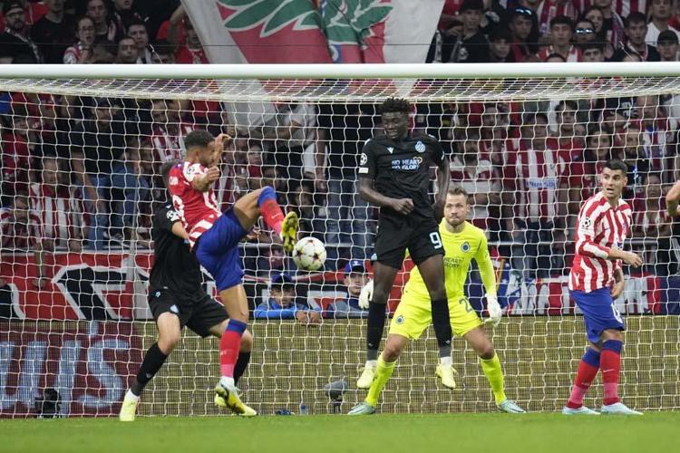UEFA Şampiyonlar Liginde tarihi gece Gruptan çıkmasına şans verilmeyen Club Bruggeden müthiş performans...