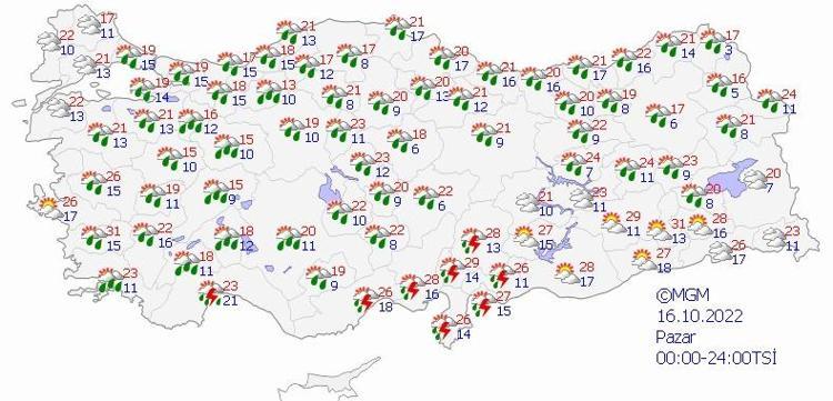16 EKİM PAZAR