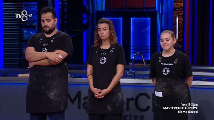 Masterchef Türkiye 23 Ekim 2022 elenen isim belli oldu Tayfun mu, Fatma Nur mu, Atike mi