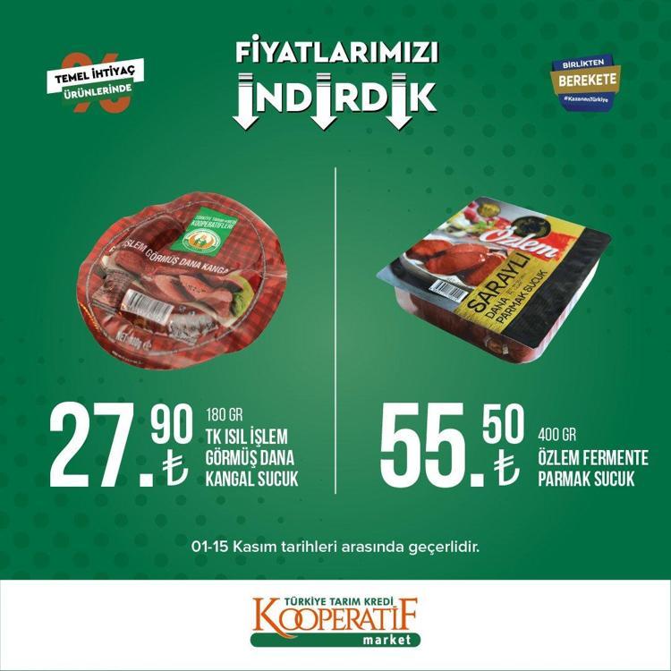 Ayçiçek yağı fiyatlarında büyük indirim geldi Tarım Kredi Kooperatif marketlerinde indirimli ürünler tek tek açıklandı